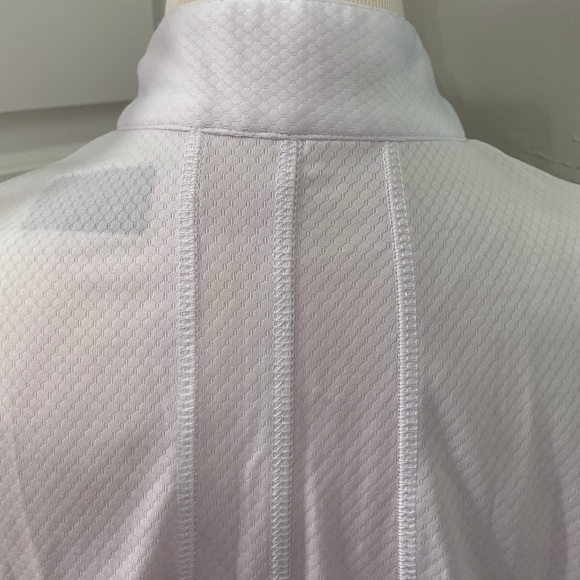 PGA Tour Ladies White 1/4 Zip Pullover, L - Picture 4 of 6